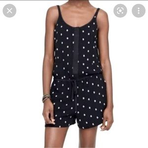 Club Monaco silk romper